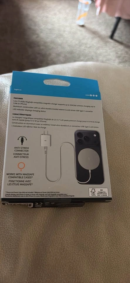 Logiix Piston Connect Mag 1.5m 15W Magnetic Charger - photo 2