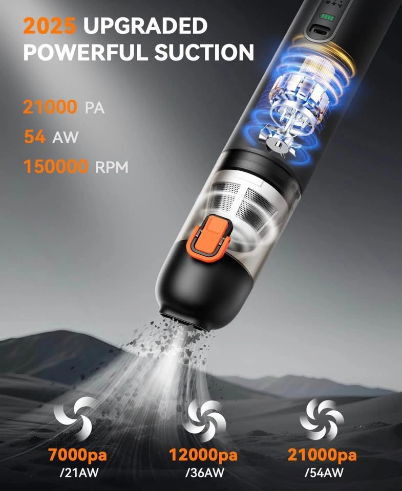 Car Vacuum Cleaner metal - photo 2