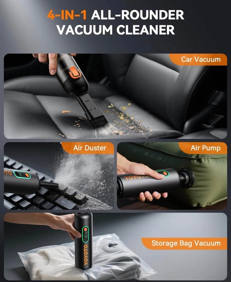 Car Vacuum Cleaner metal - photo 4