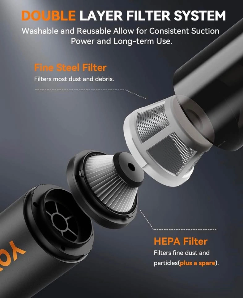 Car Vacuum Cleaner metal - photo 5