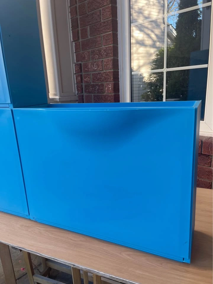 Ikea Trones Shoe/Storage Cabinet - Blue/Turquoise - photo 2