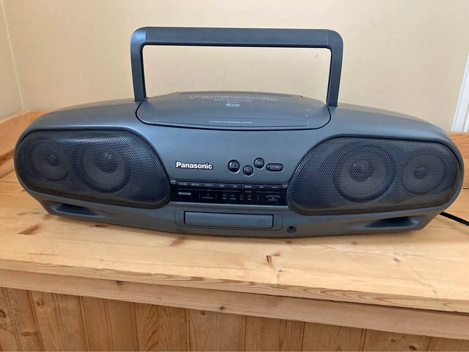 Panasonic RX-DT707 Boombox With Remote Vintage