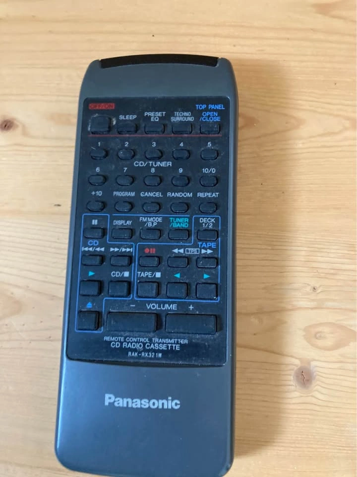 Panasonic RX-DT707 Boombox With Remote Vintage - photo 2