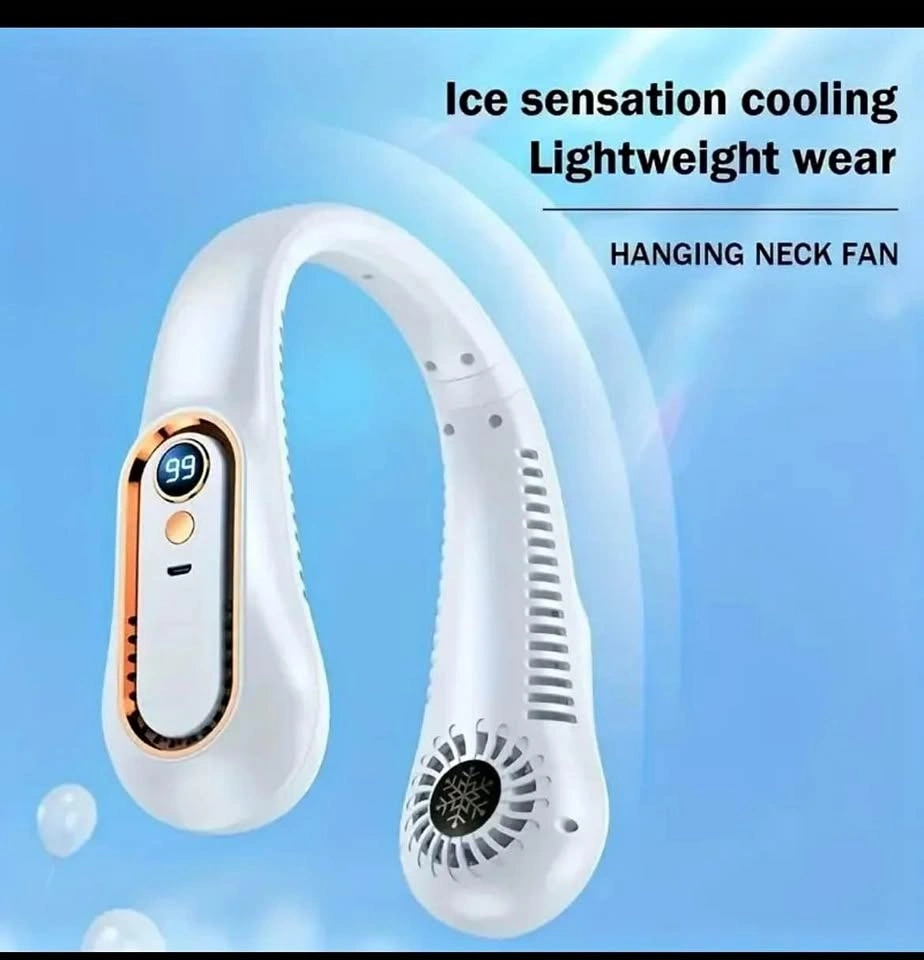 BNIB Rechargeable Bladeless Neck Fan