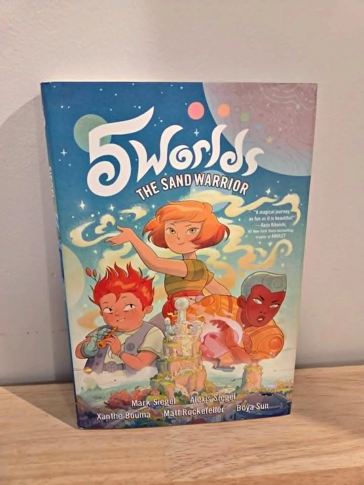 5 Worlds: The Sand Warrior (Hard Cover Graphic Novel)