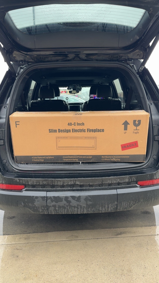 40" Ultra-Thin Electric Fireplace - Brand New Sealed