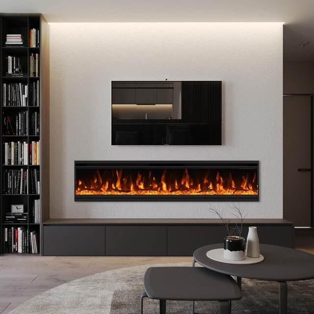 40" Ultra-Thin Electric Fireplace - Brand New Sealed - photo 3