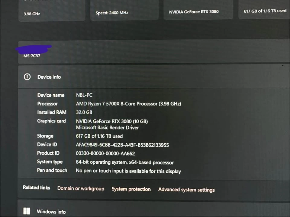 RTX 3080 Gaming PC - Leaving Country - photo 4