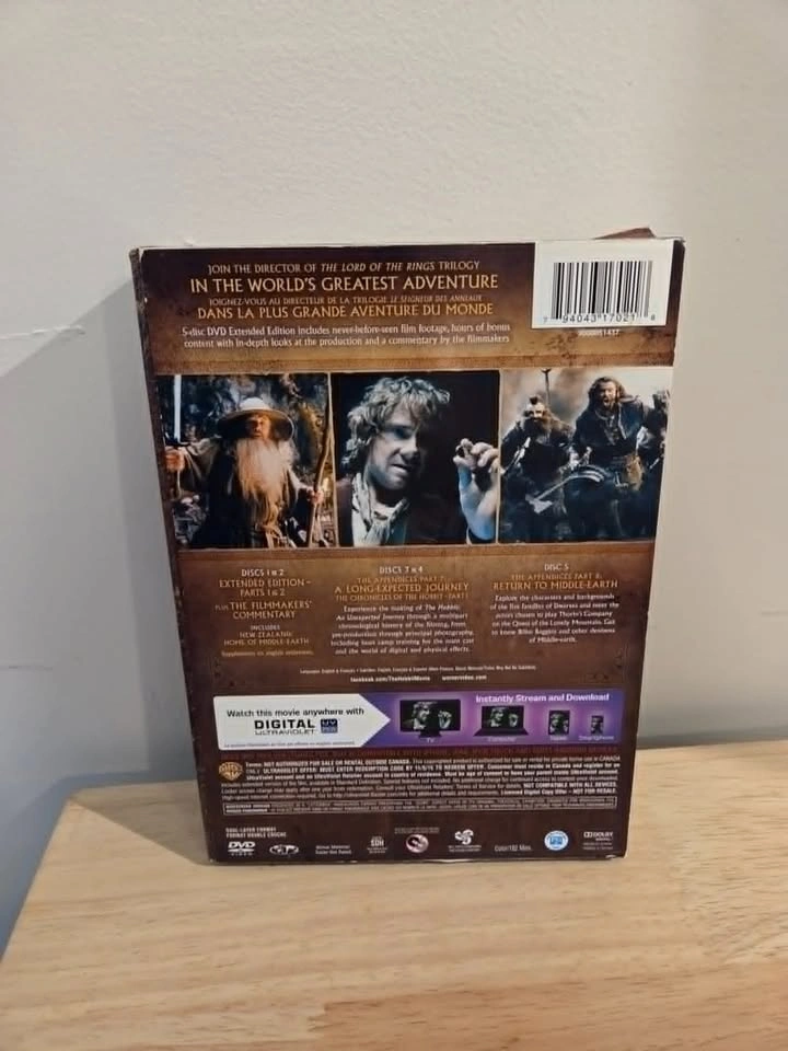 The Hobbit: An Unexpected Journey (5 Disc Extended Edition) - photo 3