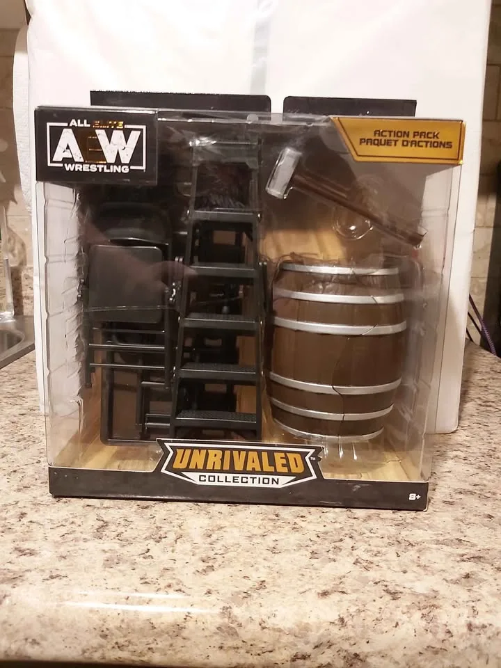 AEW- Action pack Accessories set Unrivaled collection series 2 image indicator(4)