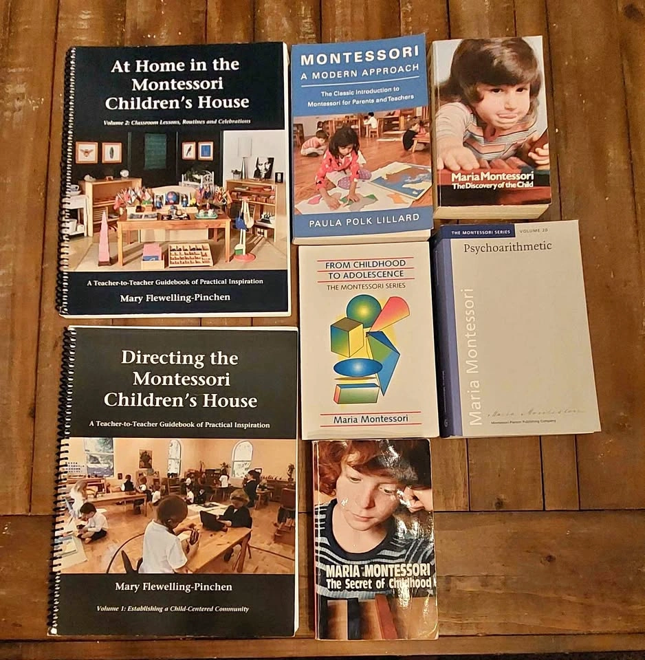 Montessori Books for Educators/Training Students