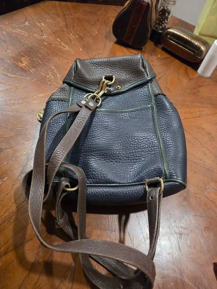 Vintage Dooney & Bourke Teton Leather Backpack - Made in USA - photo 2
