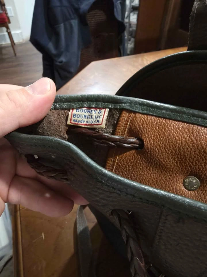 Vintage Dooney & Bourke Teton Leather Backpack - Made in USA - photo 4