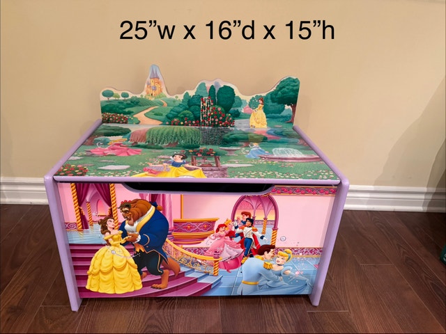 Disney Princesses Toy Storage Chest