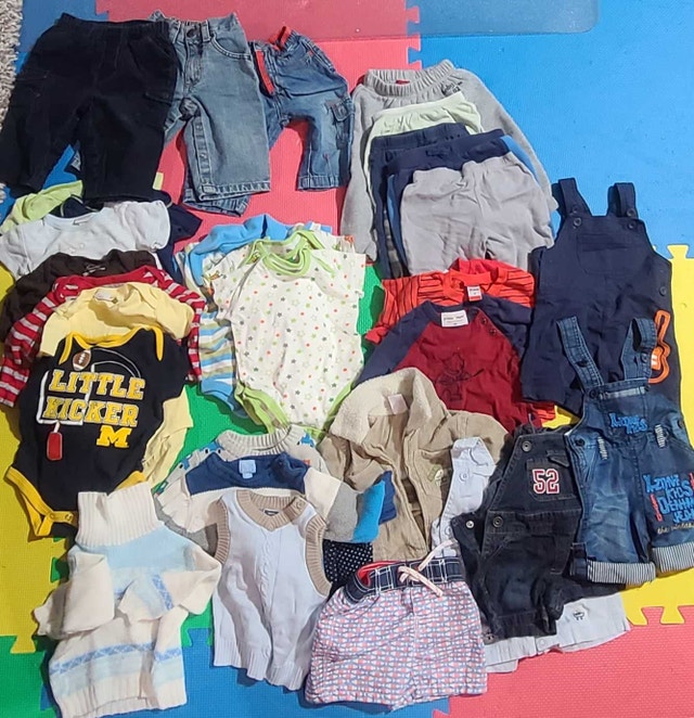 Boys 6-12 Month Clothes Lot (30+ Pieces)
