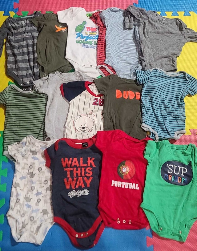 Boys 6m to 12m Onesies