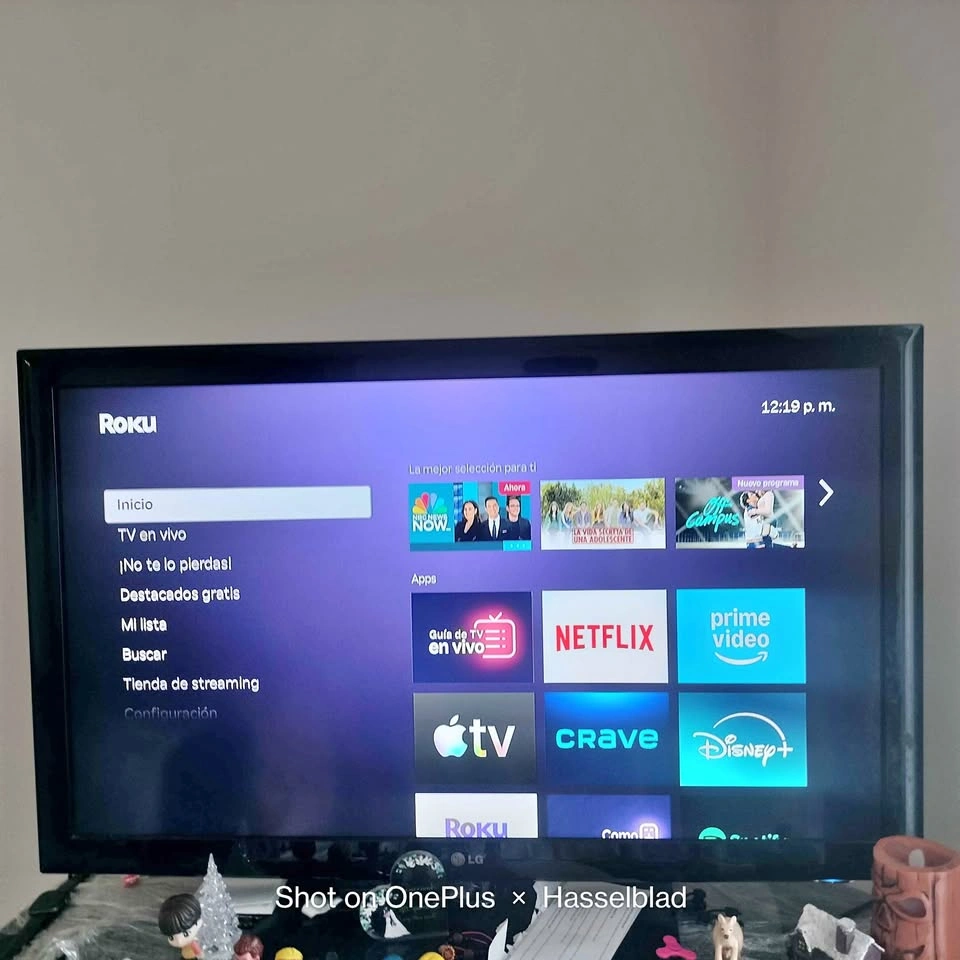 LG TV with ROKU (Great Condition) - 50" Inches