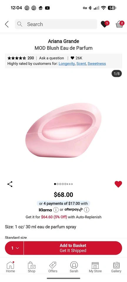 Ariana Grande MOD Blush Eau de Parfum (30ml) - photo 3