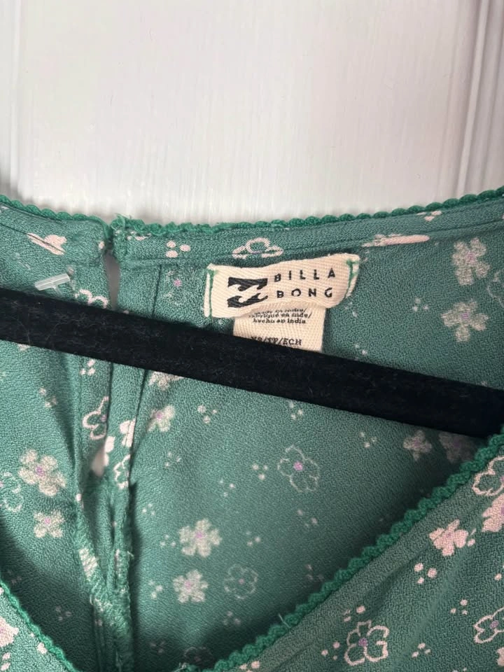 Billabong Green Floral Dress - photo 3