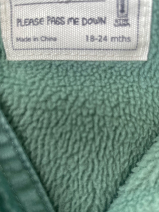 Winter suit 18-24 months - photo 2