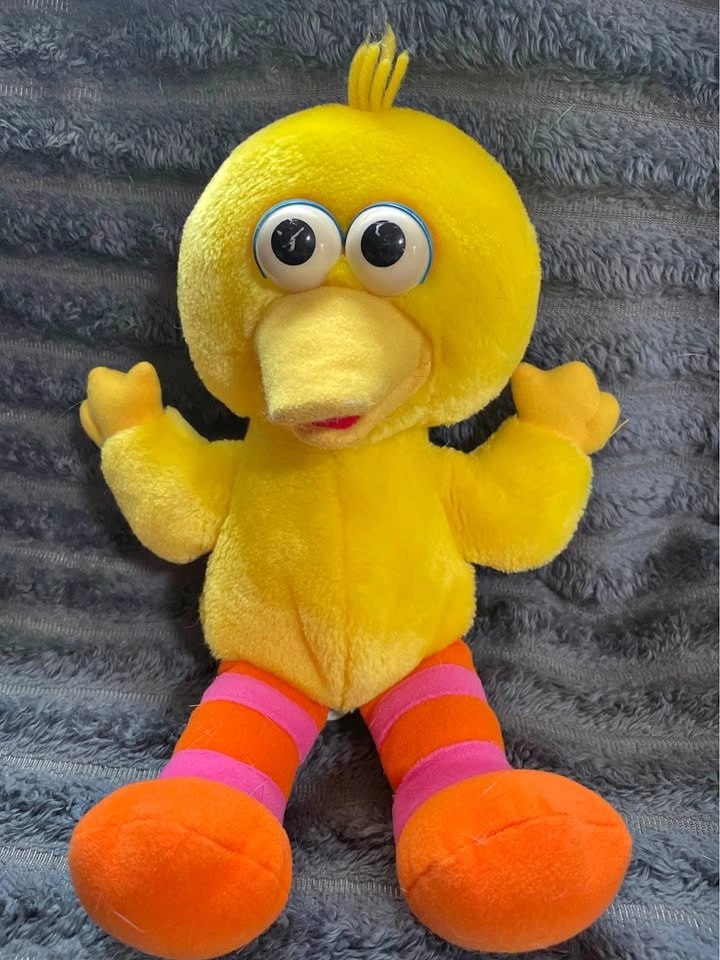 1996 Tyco Sesame Street Tickle Me Big Bird Plush Toy