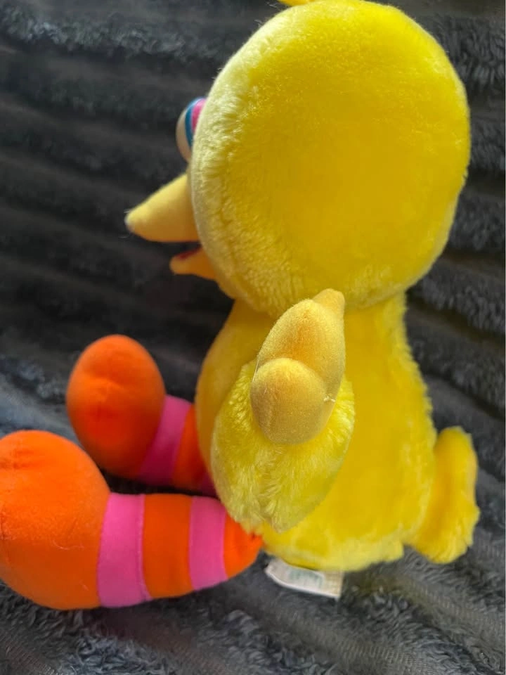 1996 Tyco Sesame Street Tickle Me Big Bird Plush Toy - photo 2