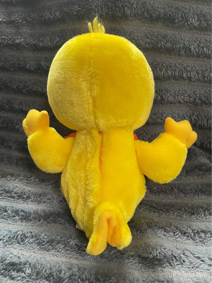 1996 Tyco Sesame Street Tickle Me Big Bird Plush Toy - photo 3