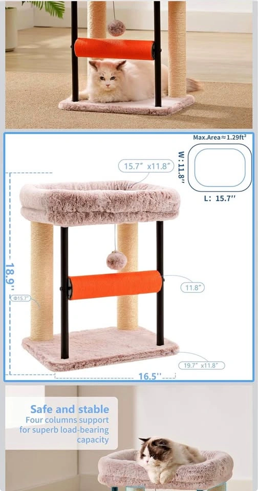 Bed platform for cat