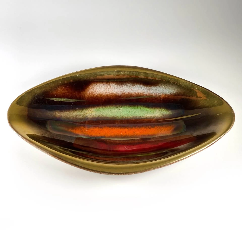 Vintage Bay West German Pottery Dish - photo 2