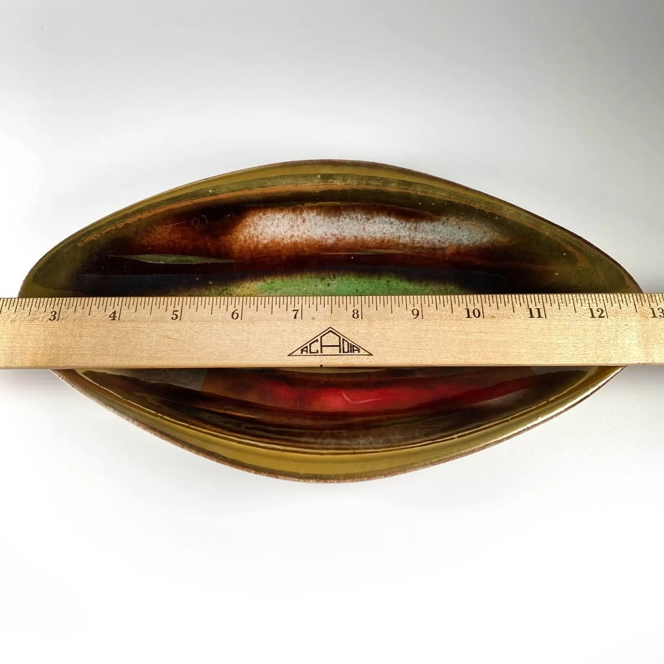 Vintage Bay West German Pottery Dish - photo 5