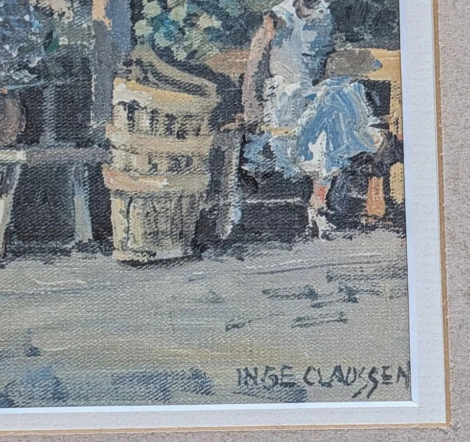 Inge Claussen Art Print of Byward Market, "Spring Morning" - photo 3