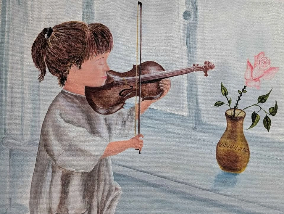 Oil on canvas, signed & dated Danielle Fournier 98 - photo 3