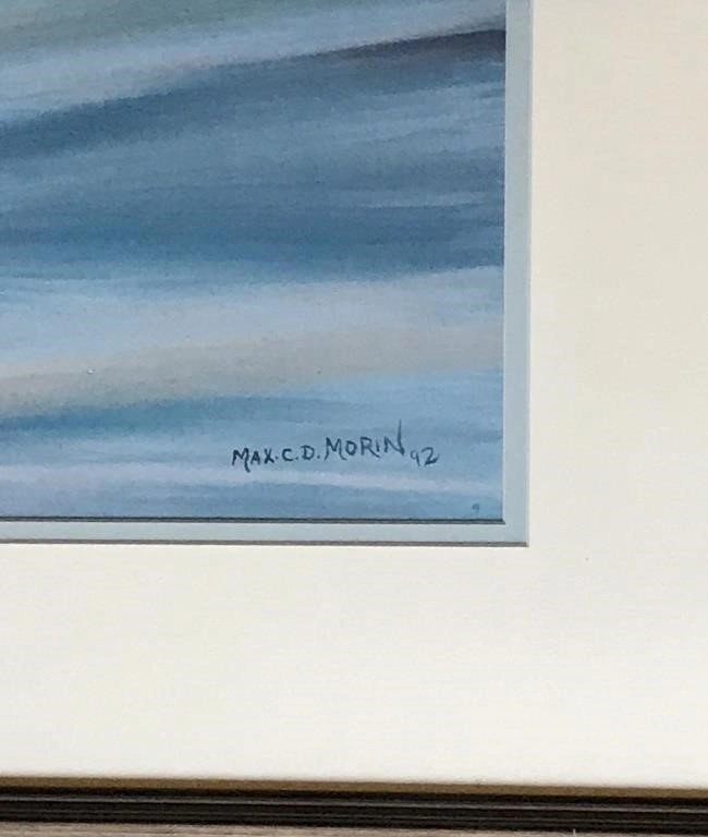 FINAL PRICE DROP Max C. D. Morin, Lg Art Print, Northern Lights - photo 3