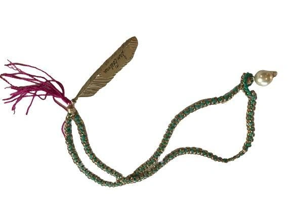 Vintage Sam Edelman Feather Necklace 30" - photo 2