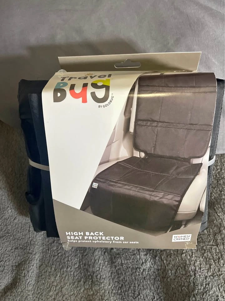 Travel Bug High Back Car Seat Protector - New