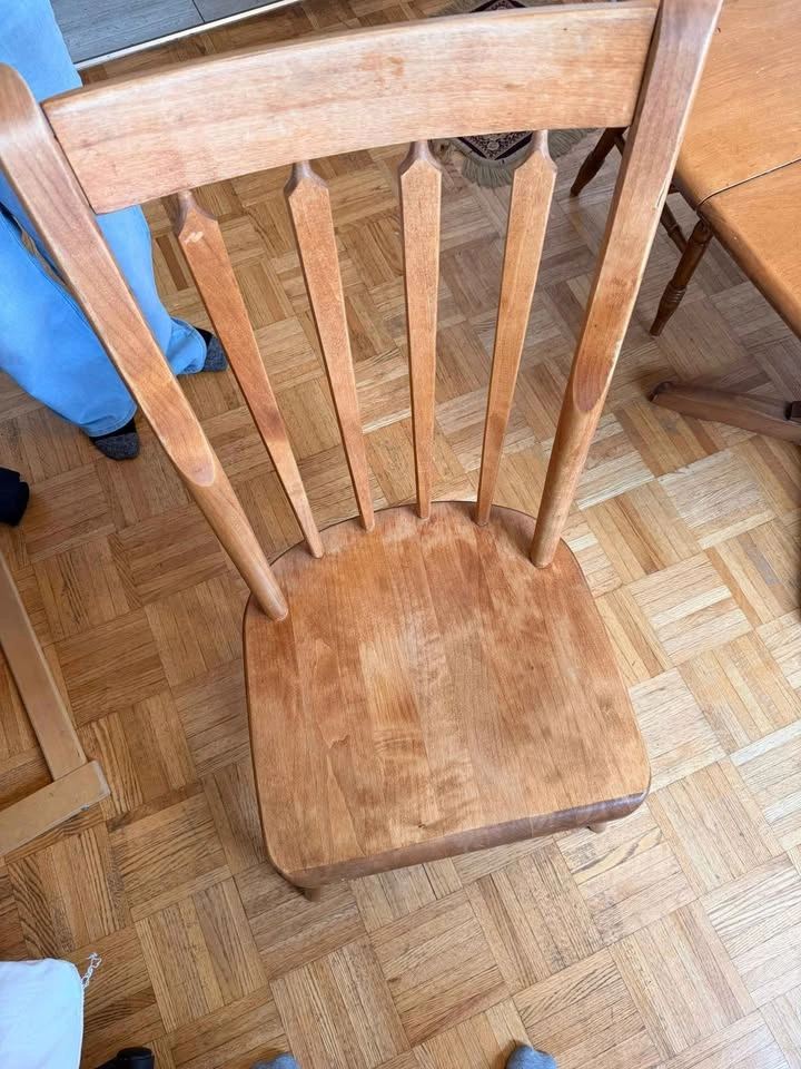 Solid Wood Dining Table Set – Table + 4 Chairs - photo 5