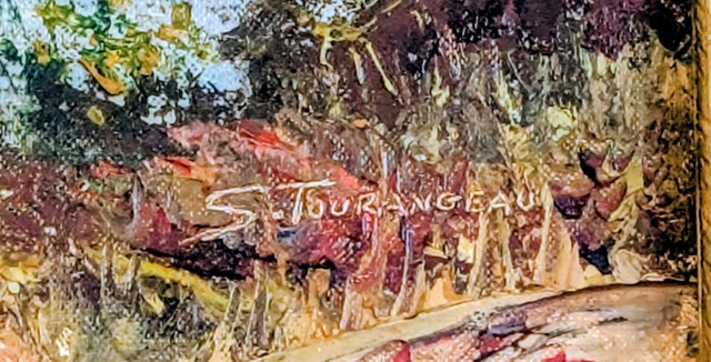 Stan Tourangeau Vintage Landscape Painting - photo 3