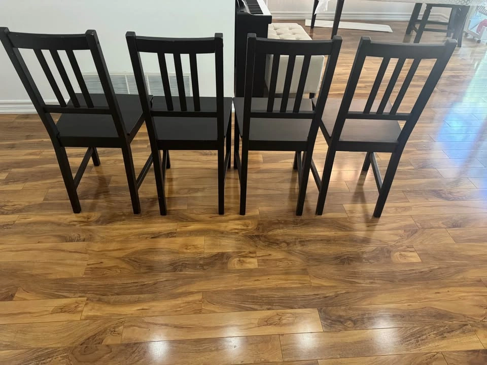 IKEA STEFAN Dining Chairs (4) with Cushions - photo 2