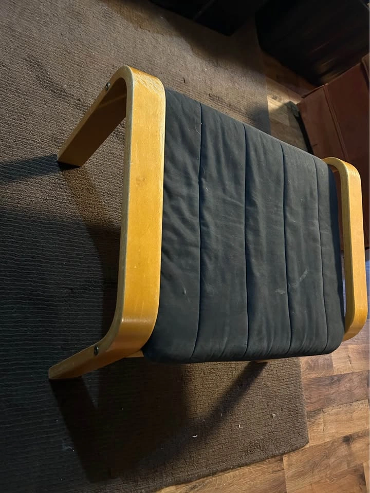 Ikea Poang Chairs x 2 with stool - photo 5
