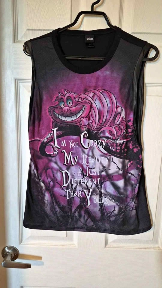 Alice in Wonderland Cheshire Cat Top Disney