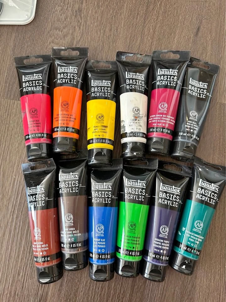Liquitex Acrylic Paint 12 Set