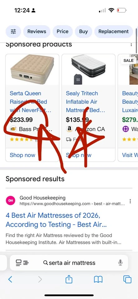 Serta Air Mattress Never Flat Queen - photo 3