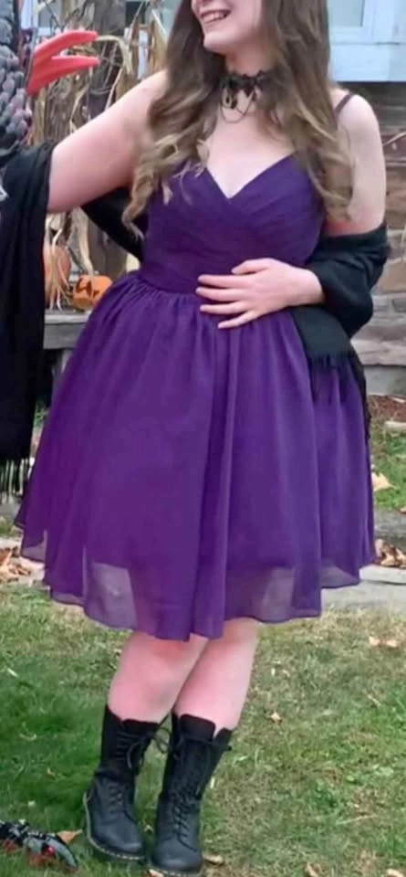 Purple Prom Dress