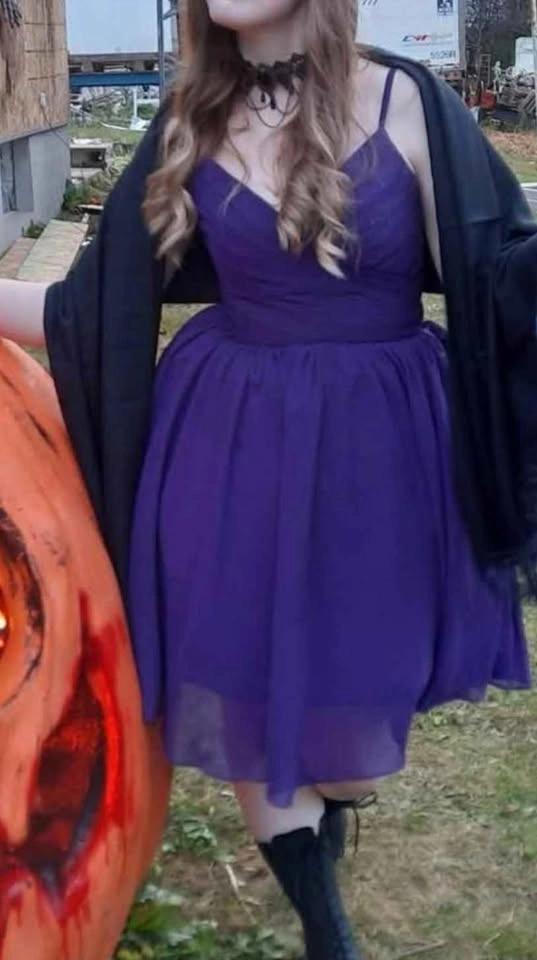 Purple Prom Dress - photo 2