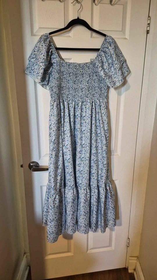 Blue Floral Dress 1XL - photo 2
