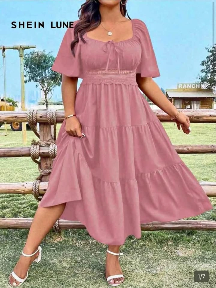 Pink dress 1XL