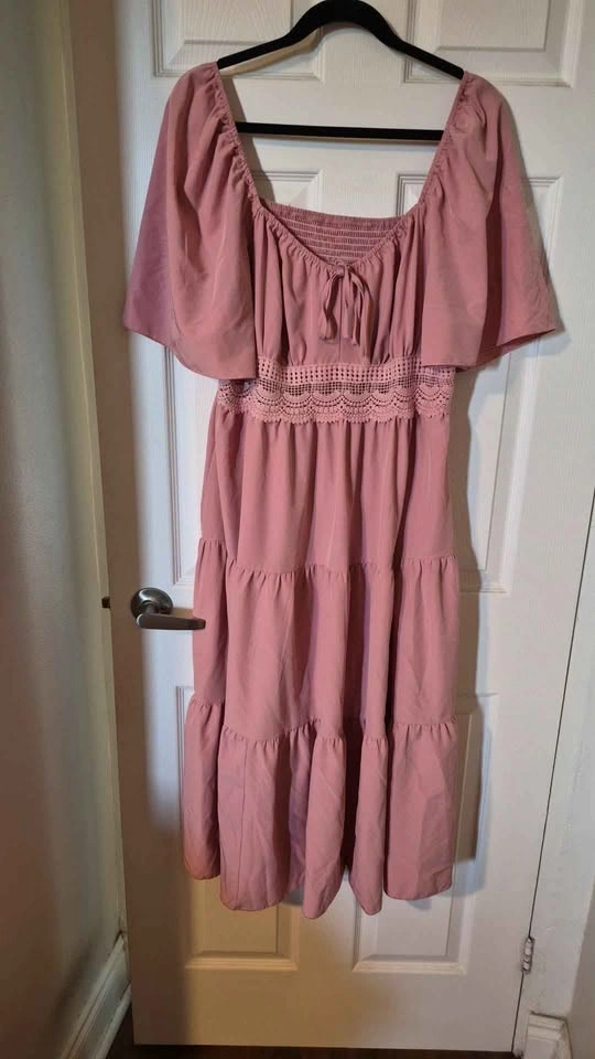 Pink dress 1XL - photo 2