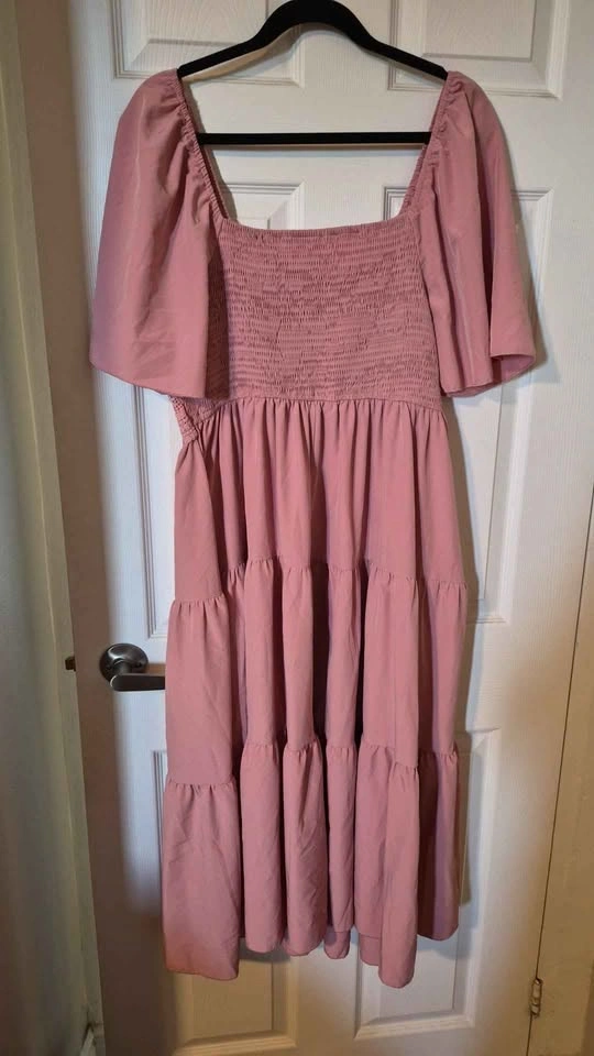 Pink dress 1XL - photo 4