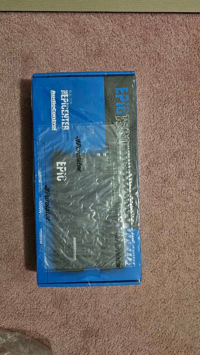 AudioControl EPIC 1500 Mono Amp (Factory Sealed)
