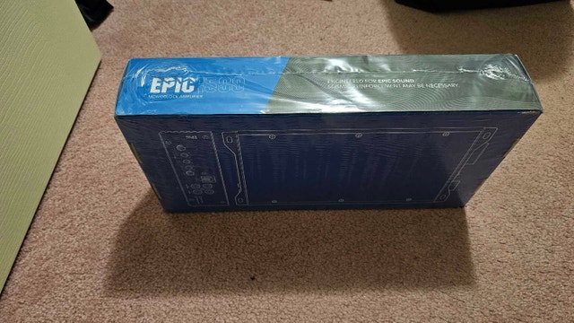 AudioControl EPIC 1500 Mono Amp (Factory Sealed) - photo 2